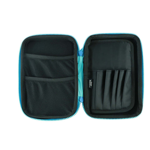 Image of Smily Kiddos Single Compartment Eva Pencil Happy Panda - Light Blue