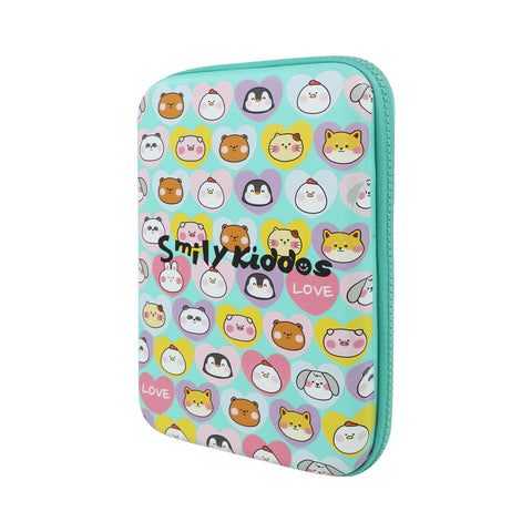 Image of Smily Kiddos Single Compartment Eva Pencil Cute Animals - Multicolor