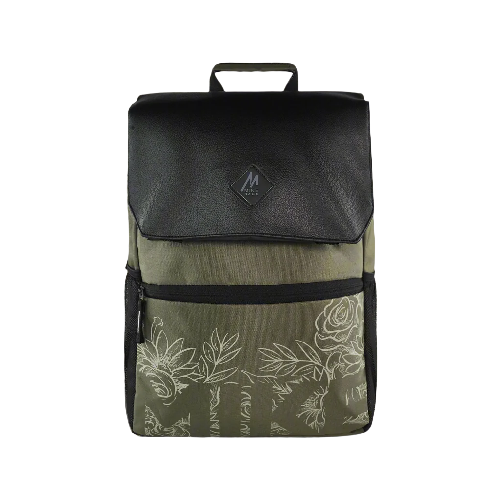Mike Pathfinder 23L Laptop Backpack - Olive Green