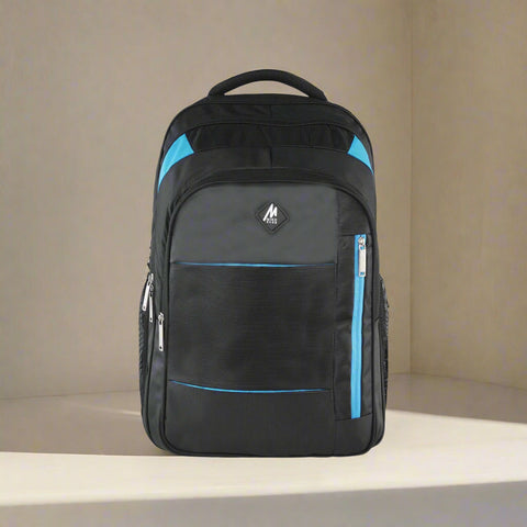 Image of Mike Prestige Backpack - Black & T Blue