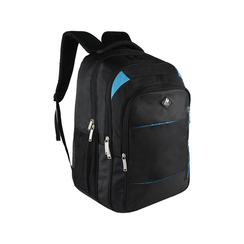 Image of Mike Prestige Backpack - Black & T Blue