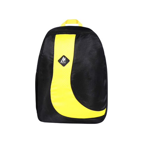 Image of Mike Gear Backpack - Black & Yellow