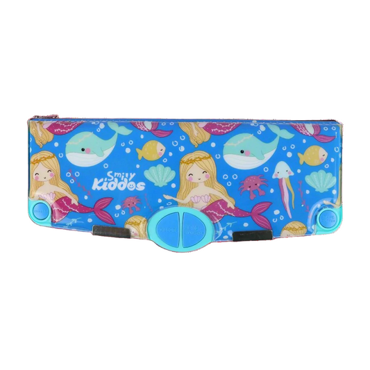 Smily Kiddos Pop Out Pencil box  Mermaid Theme - Blue