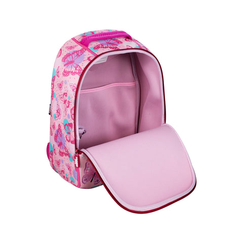 Image of Enchanting Butterfly Neoprene Junior Backpack (12L) – Pink