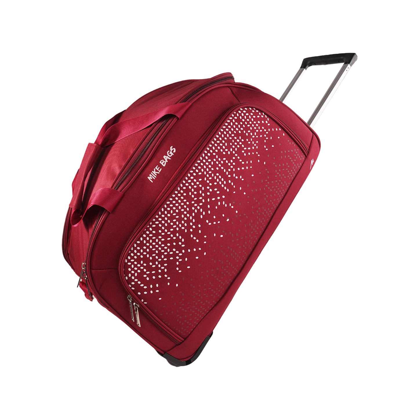 Mike Titan Aluminium Duffle Trolley Bag 24" -Maroon