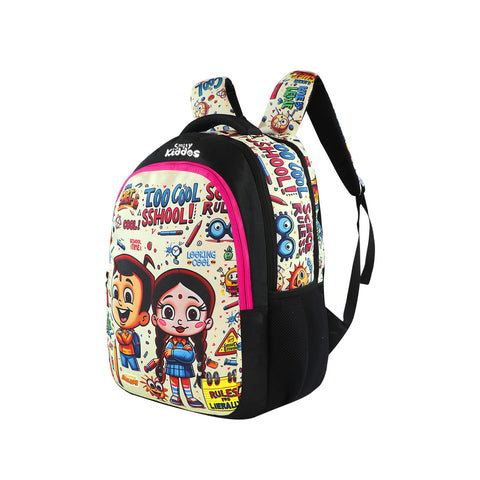 Image of Smily Kiddos - Licensed Chhota Bheem Junior Backpack Too Cool III -Pink
