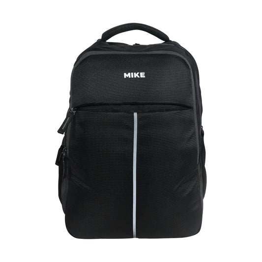 Mike Virgo 37L Laptop Backpack with Rain Cover - Black