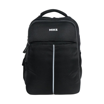Mike Virgo 37L Laptop Backpack with Rain Cover - Black