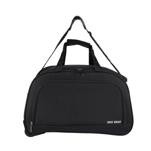 Mike Oxford Lite Duffle Trolley Bag Set of 3 - Black