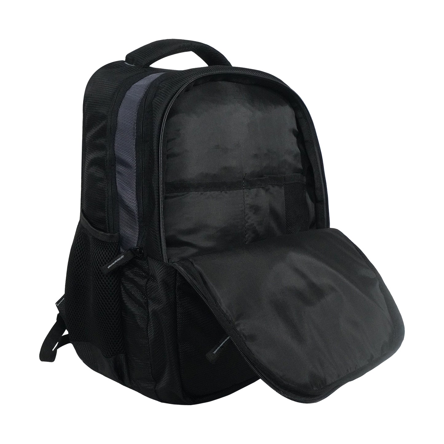 Mike Virgo 37L Laptop Backpack with Rain Cover - Black