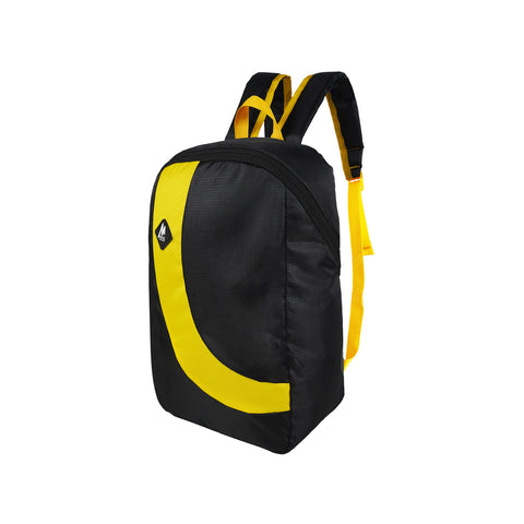 Image of Mike Gear Backpack - Black & Yellow