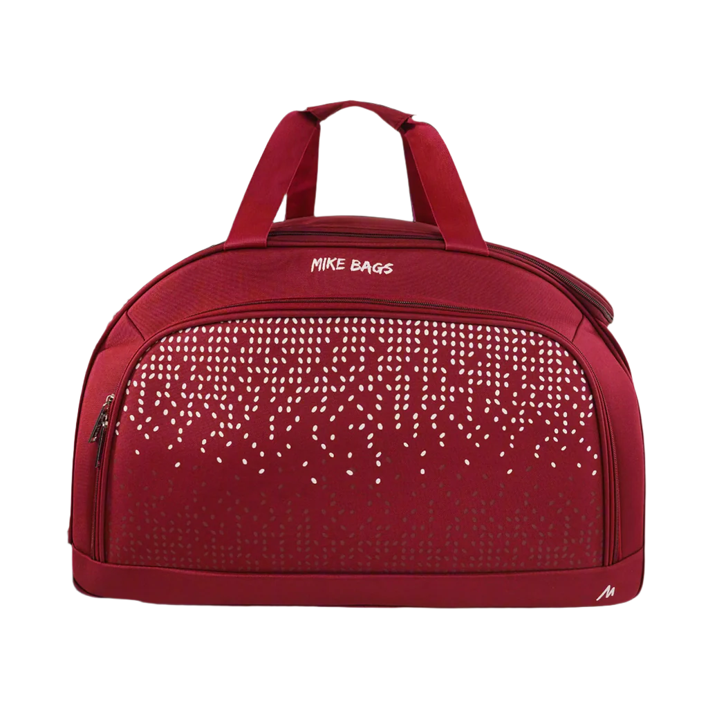 Mike Titan Aluminium Duffle Trolley Bag 24" -Maroon