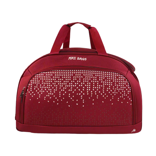 Mike Titan Aluminium Duffle Trolley Bag 24" -Maroon