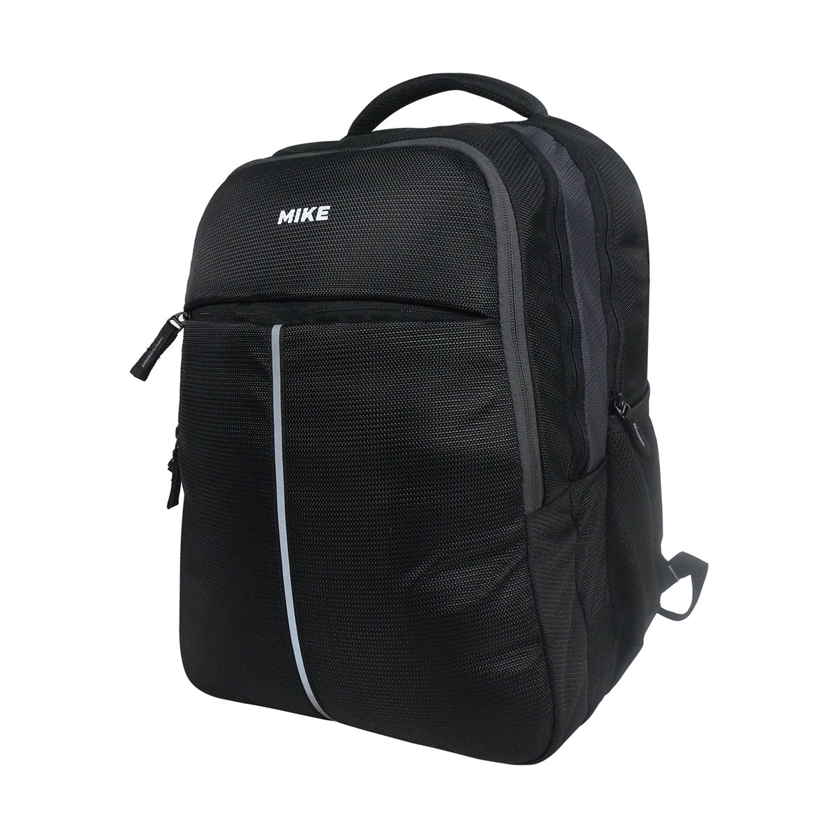 Mike Virgo 37L Laptop Backpack with Rain Cover - Black