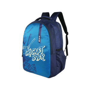 Mike Active Backpack Cricket Theme  - Navy Blue