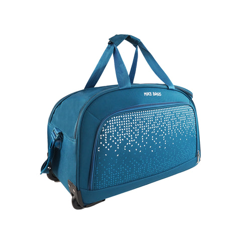 Image of Mike Titan Aluminium Duffle Trolley Bag 22" -Teal