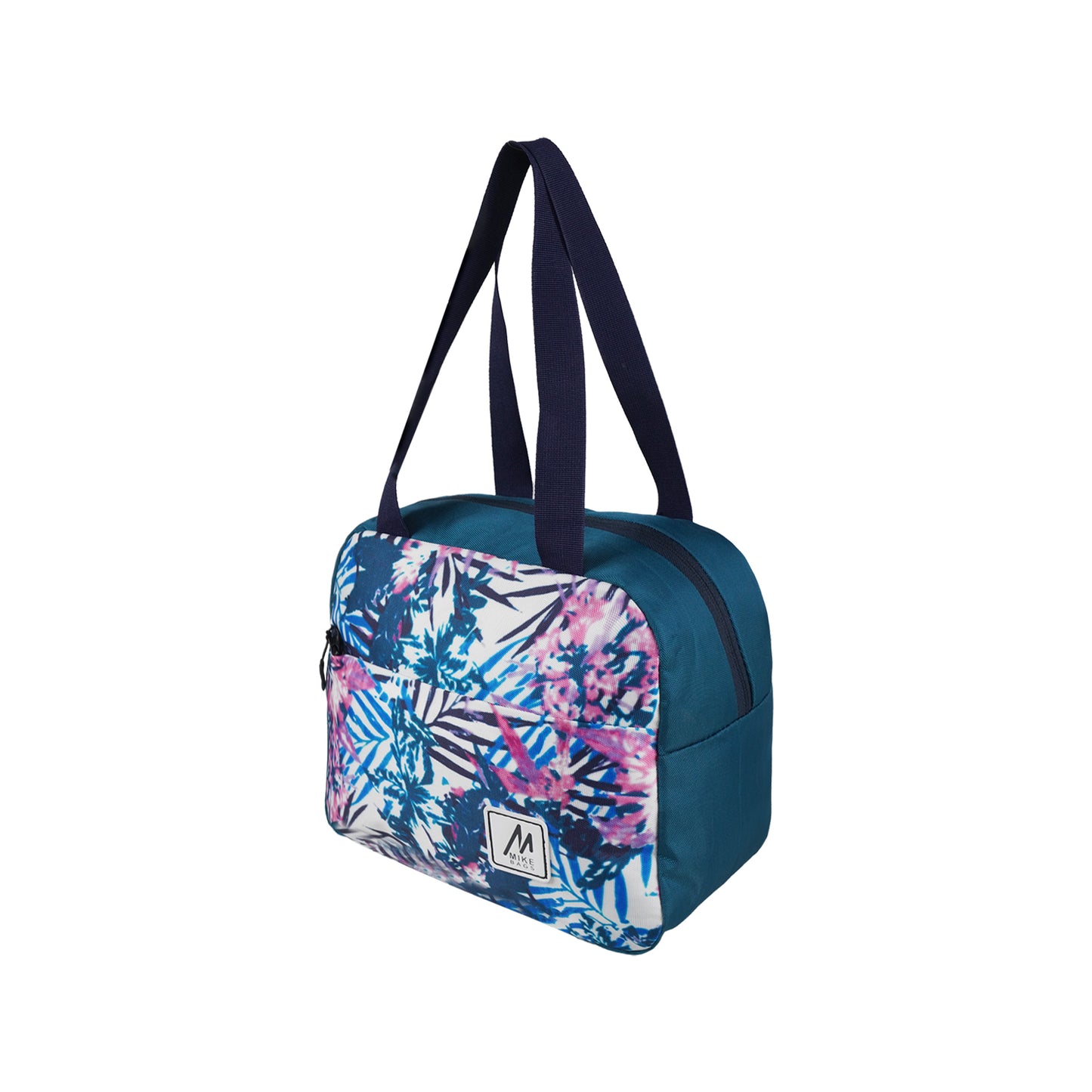 Mike Milano Lunch Bag - Pink & Indigo