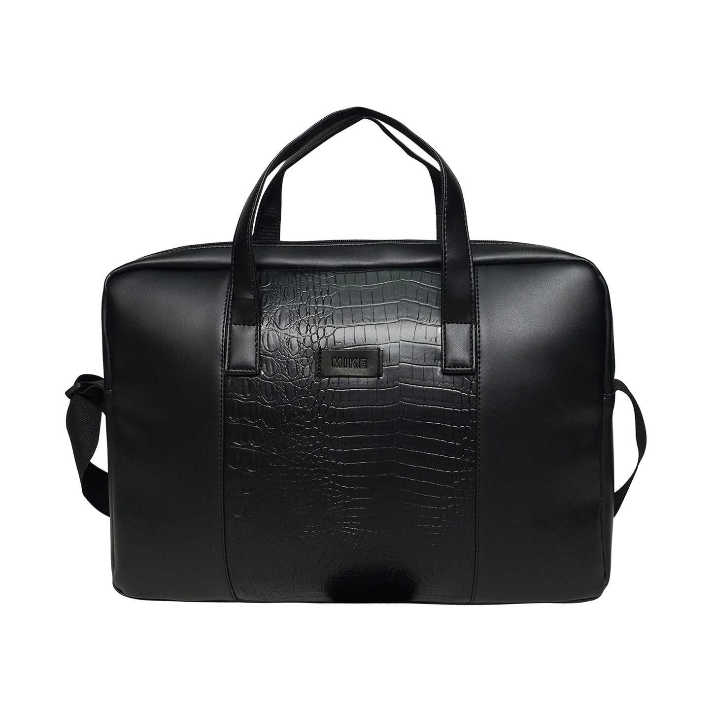 Mike Noir Metro Messenger Bag - Black