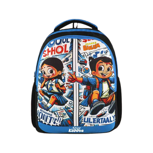 Smily Kiddos - Licensed Chhota Bheem Preschool Backpack I -Blue