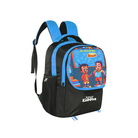 Image of Smily Kiddos - Licensed Chhota Bheem Preschool Backpack III - Blue