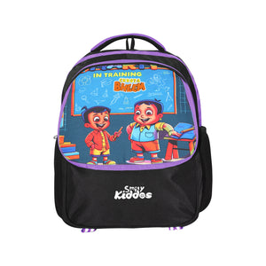 Smily Kiddos - Licensed Chhota Bheem Preschool Backpack III - Purple