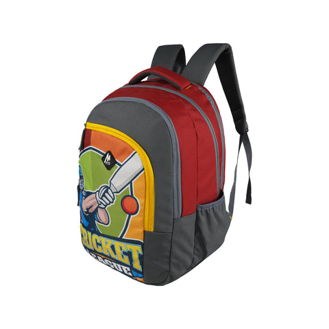 Image of Mike Spark School Backpack - Cricket Theme