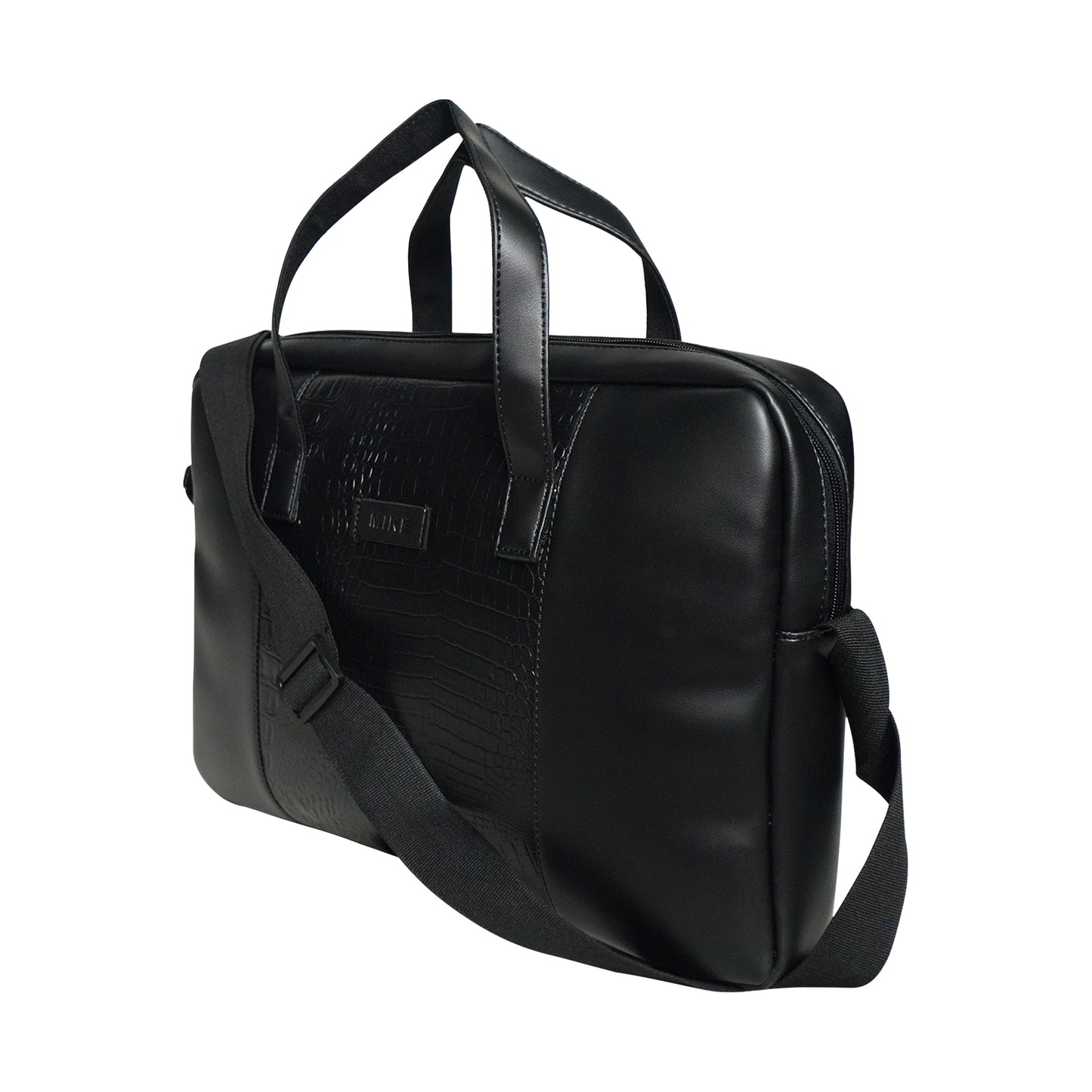 Mike Noir Metro Messenger Bag - Black
