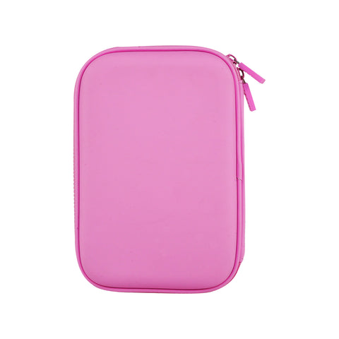 Image of Sky Unicorn Pencil Case V3 | Durable Hardtop Stationery Organizer | Single Compartment, Trendy & Spacious Pink