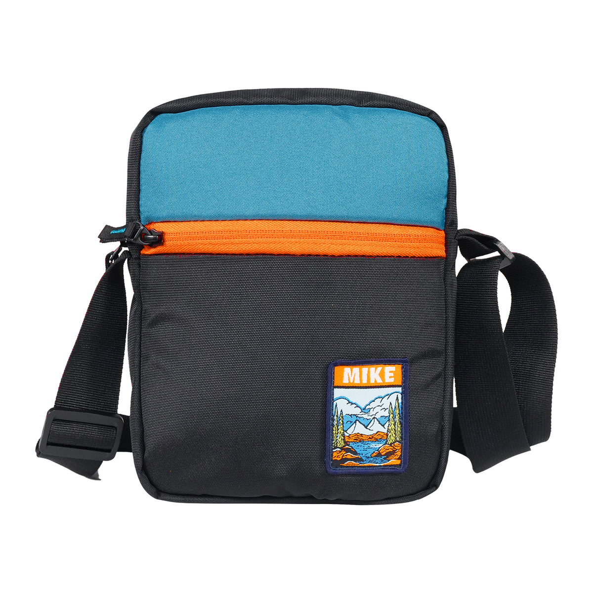 Mike Spectrum Sling Bag - Black & Indigo