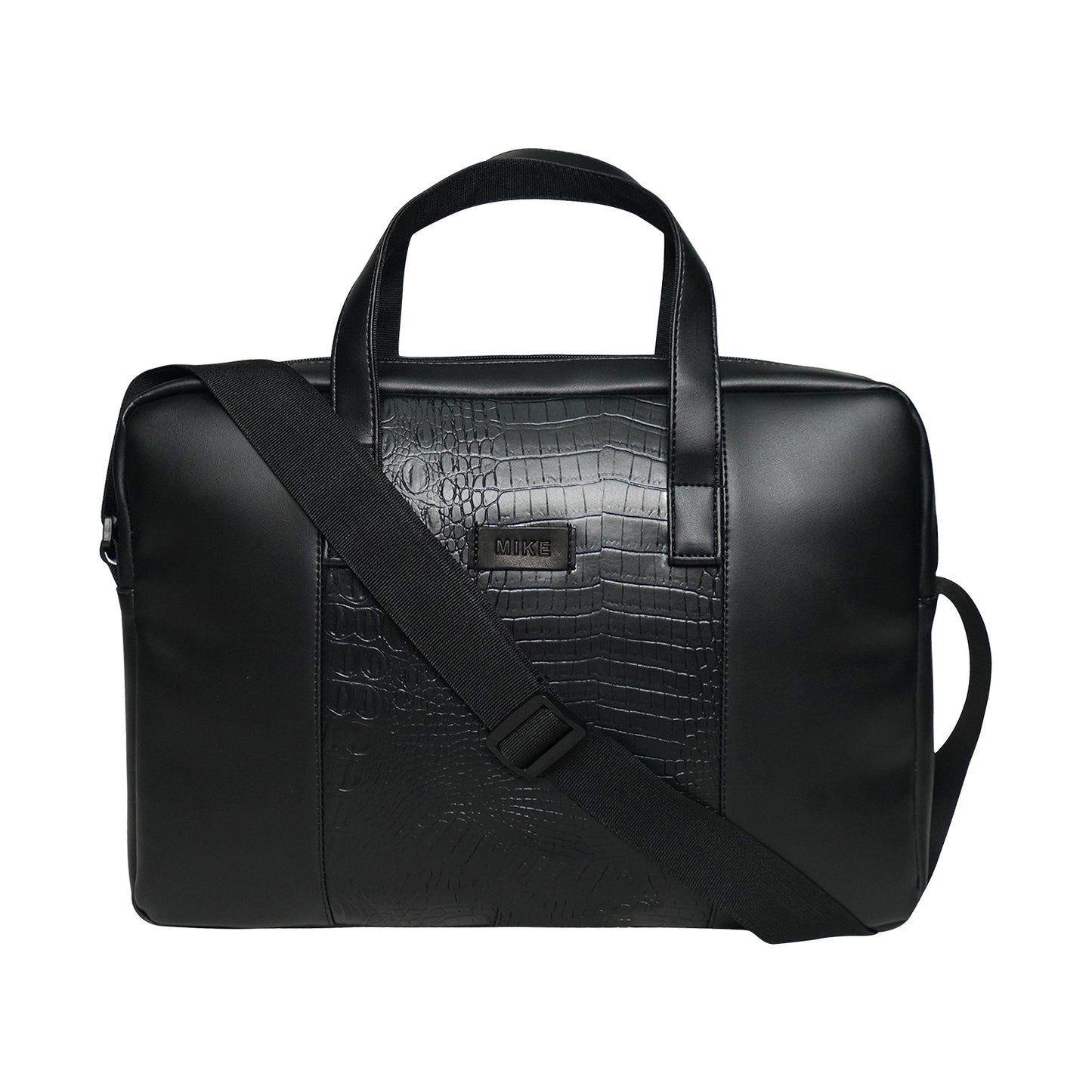 Mike Noir Metro Messenger Bag - Black