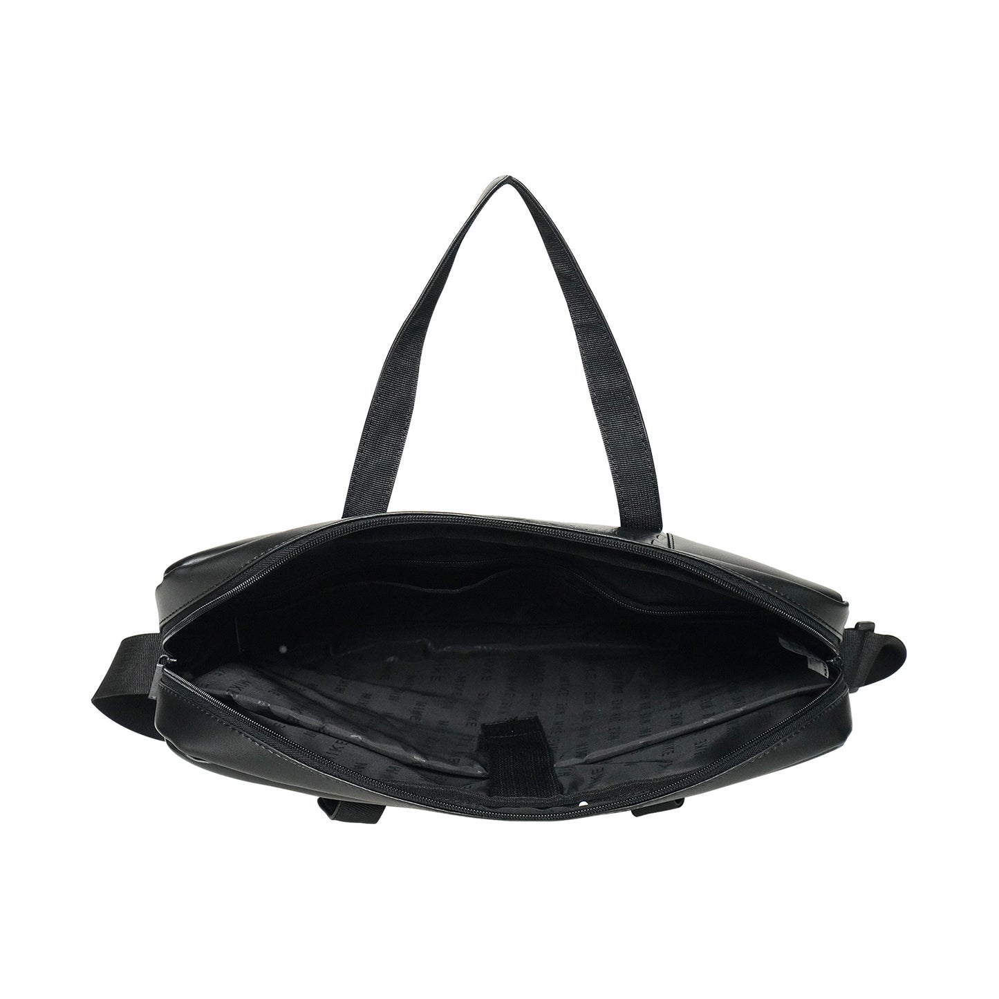 Mike Noir Metro Messenger Bag - Black