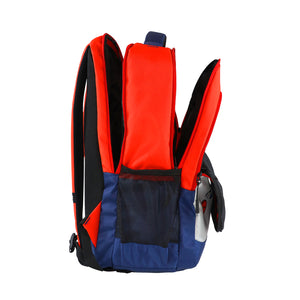 Mike Junior Backpack Playful Dino - Red & N Blue