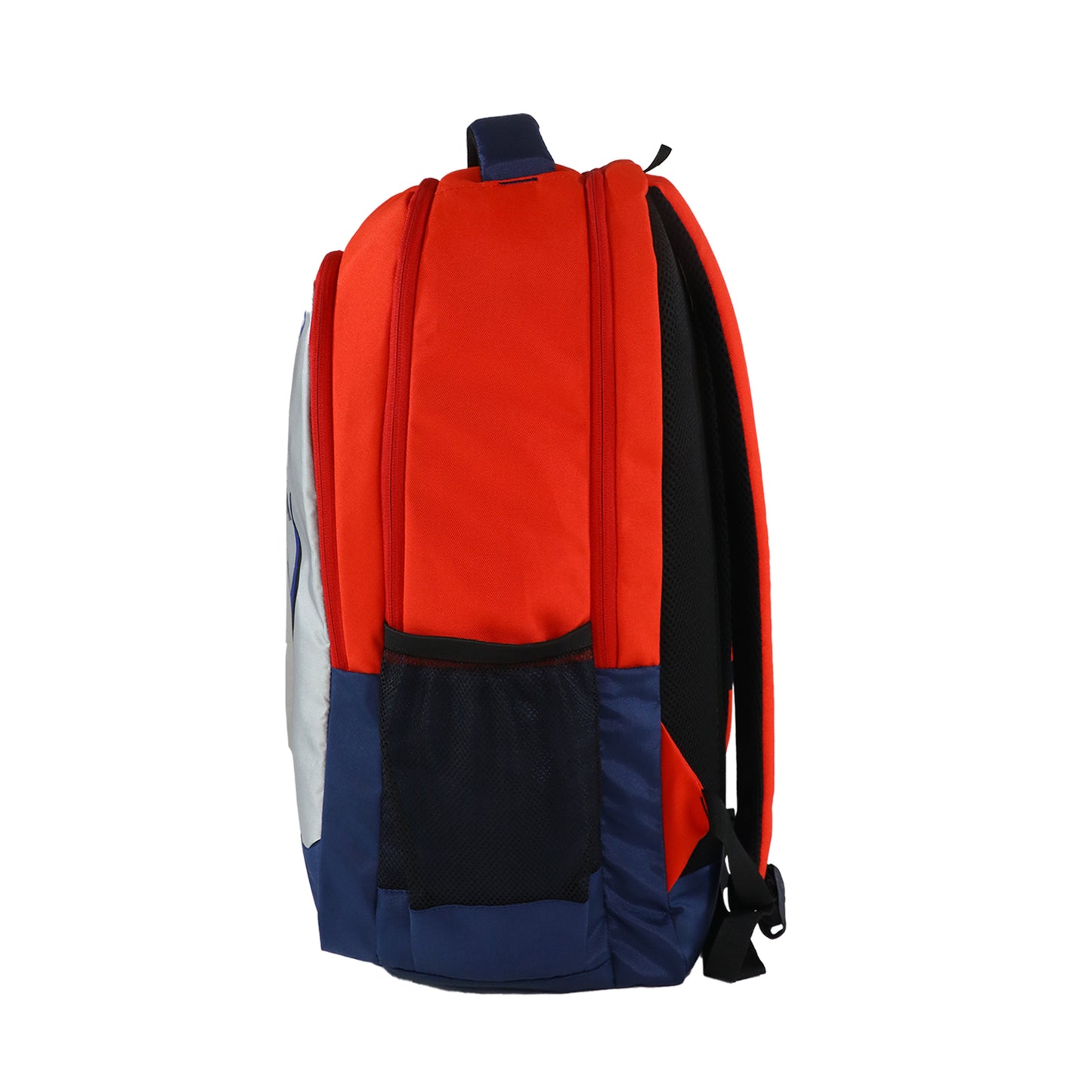 Mike Junior Backpack Playful Dino - Red & Navy Blue