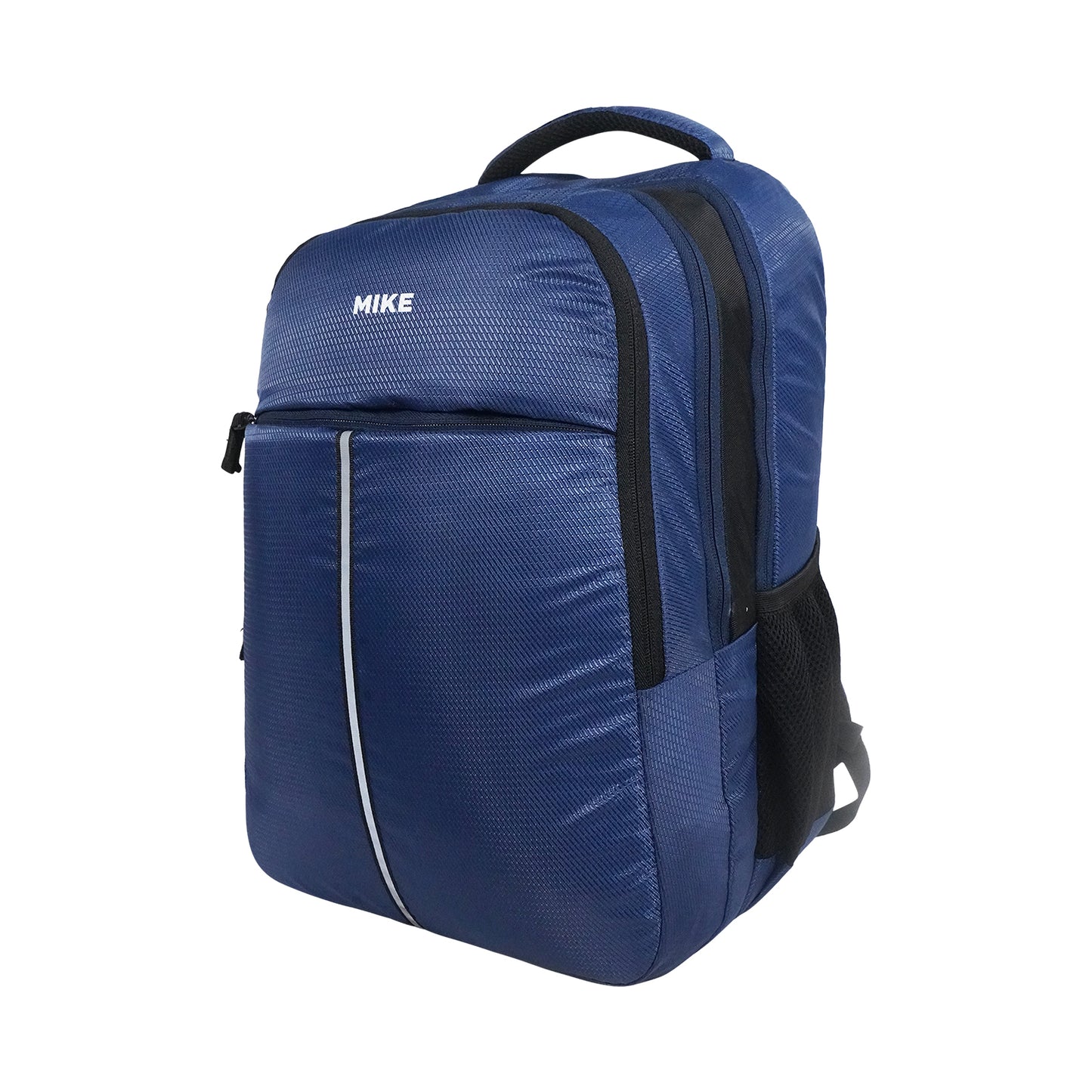 Mike Virgo Laptop Backpack - Navy Blue