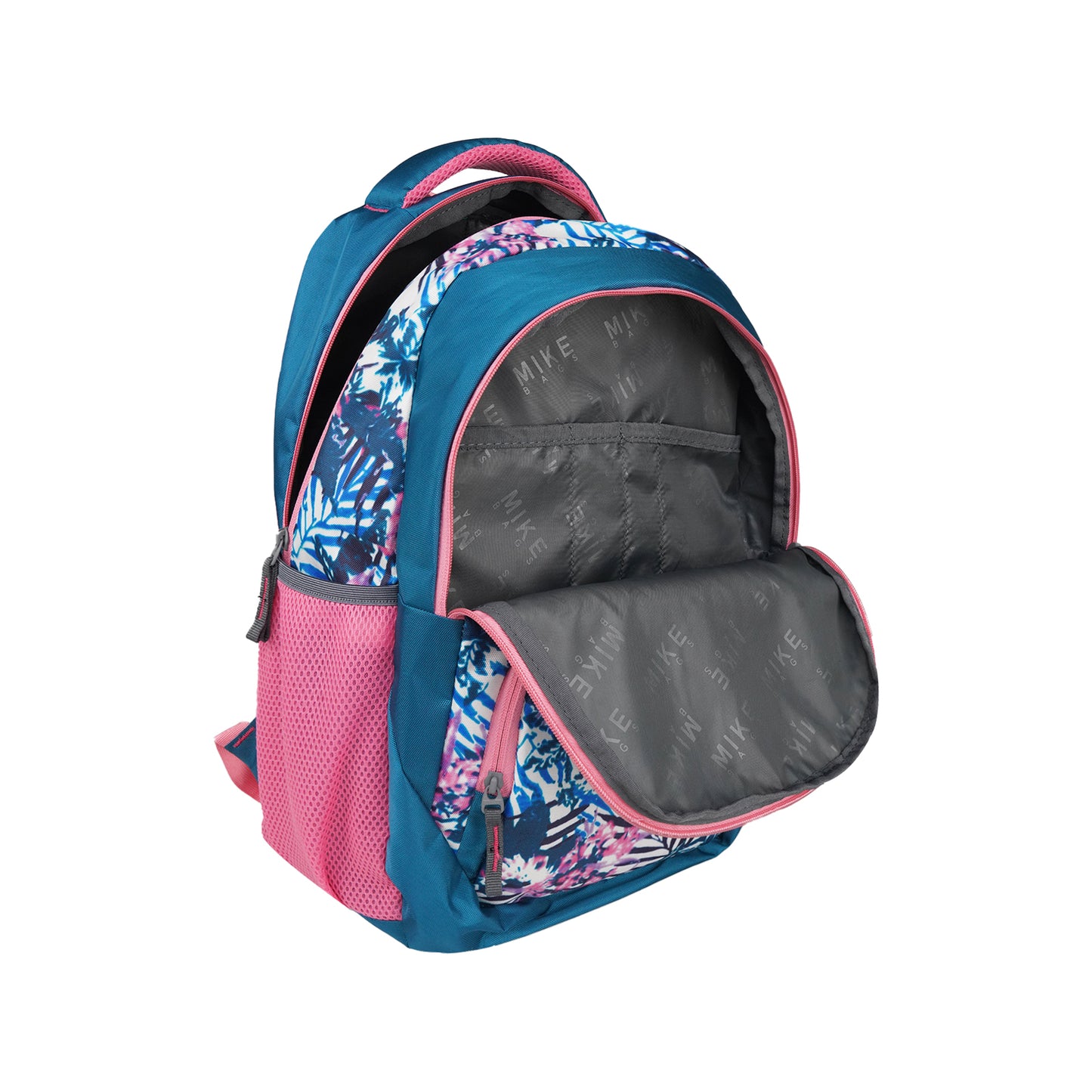 Mike Vertex Backpack - Indigo & Light Pink