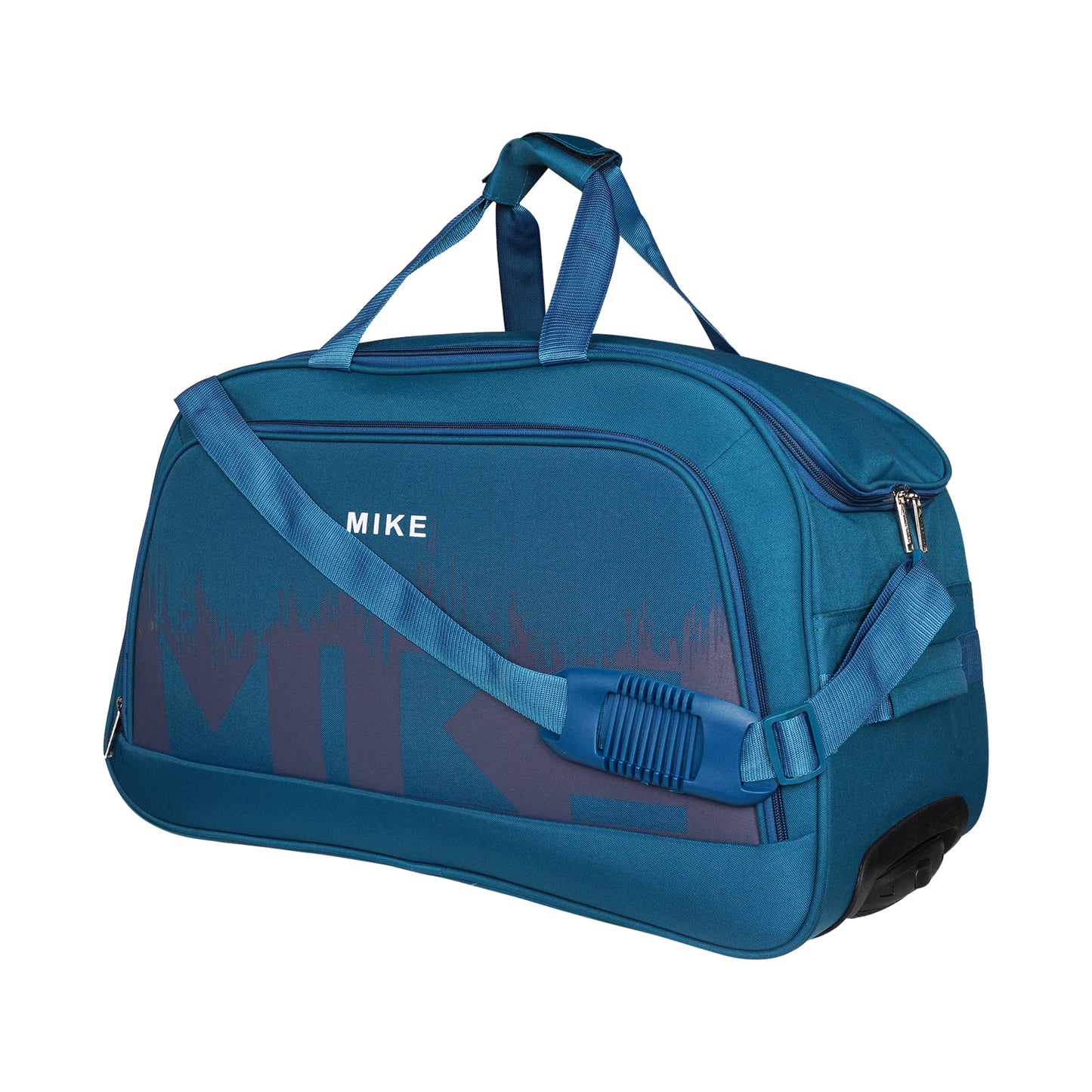 Mike City Cruiser Duffle Trolley Bag Set of 3 – Teal Blue