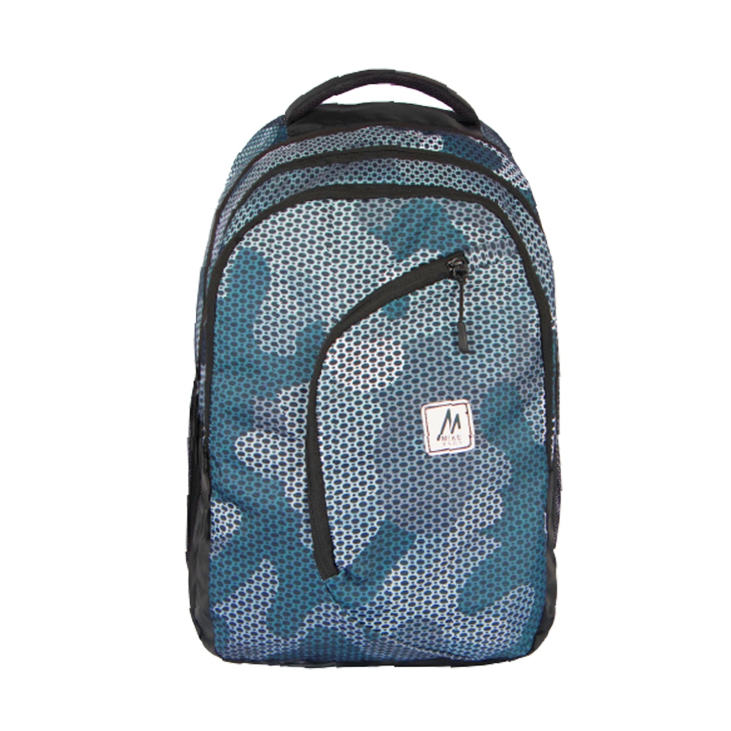 Mike Terminator Deluxe Pro Laptop Backpack - Blue & Grey