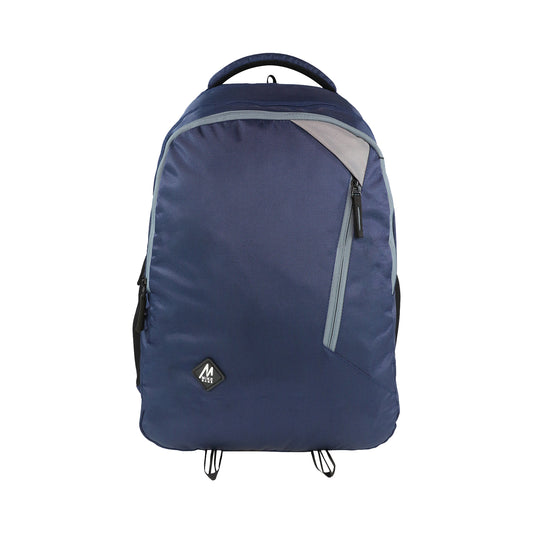 Mike Sheath Laptop Backpack- Navy Blue
