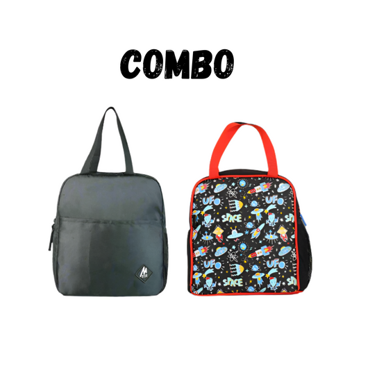 school /office Lunch Bag Combo - 2