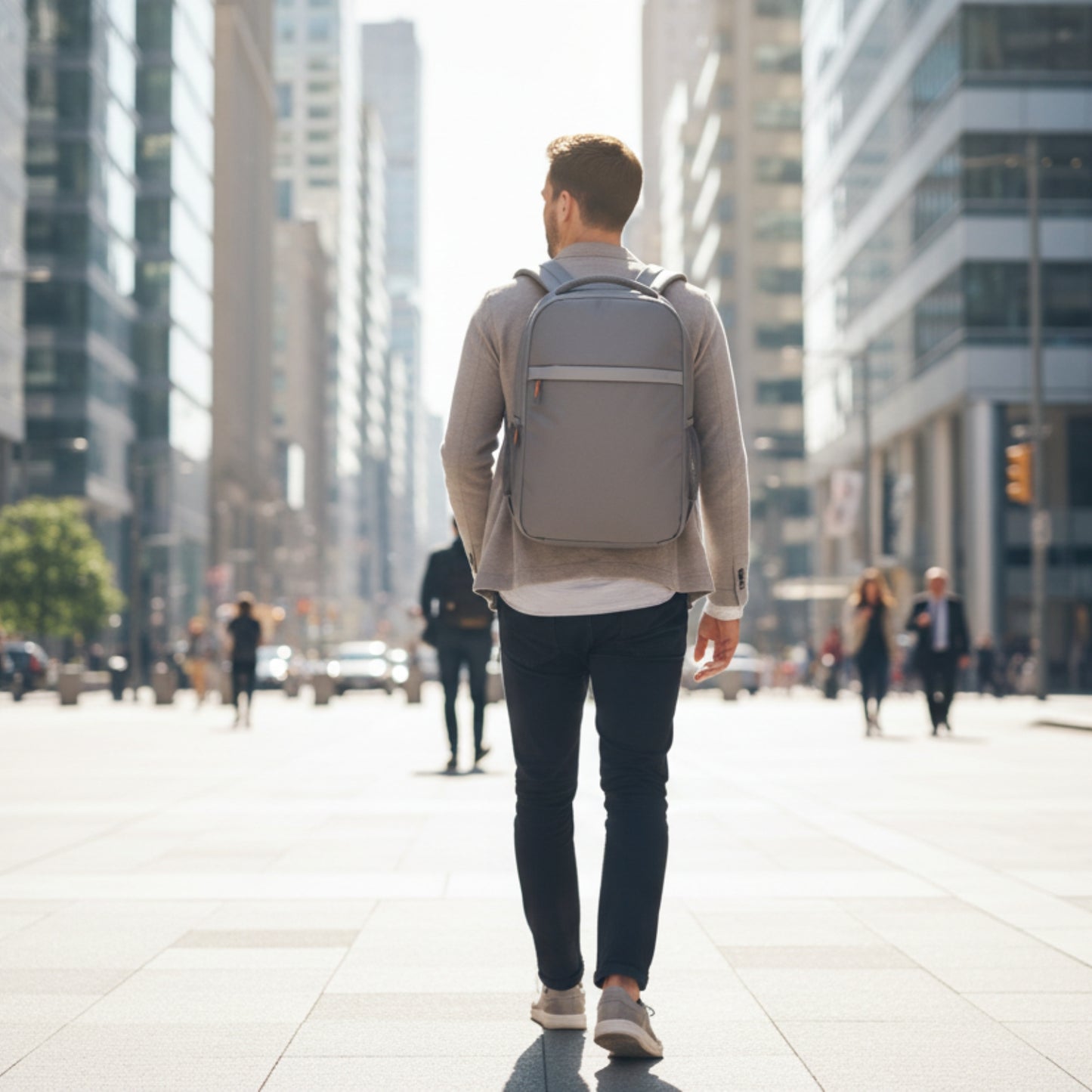 Mike Metrolite Backpack - Grey