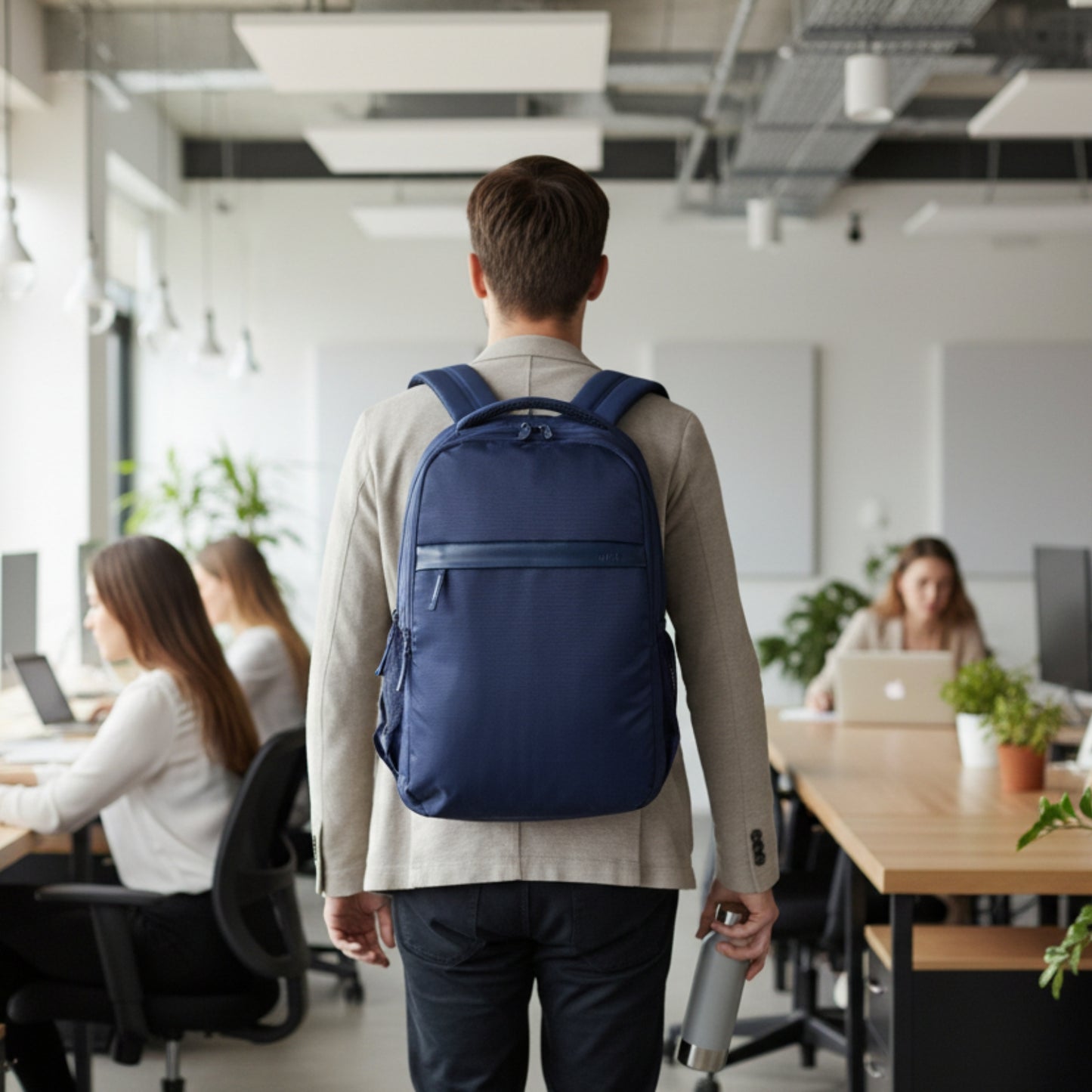 Mike Metro lite Backpack - Navy Blue