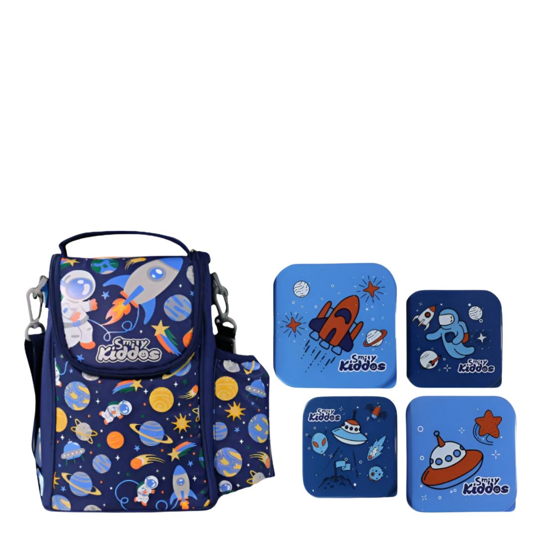 Smily Kiddos Combo Pack(Lunch bag & Lunch box)