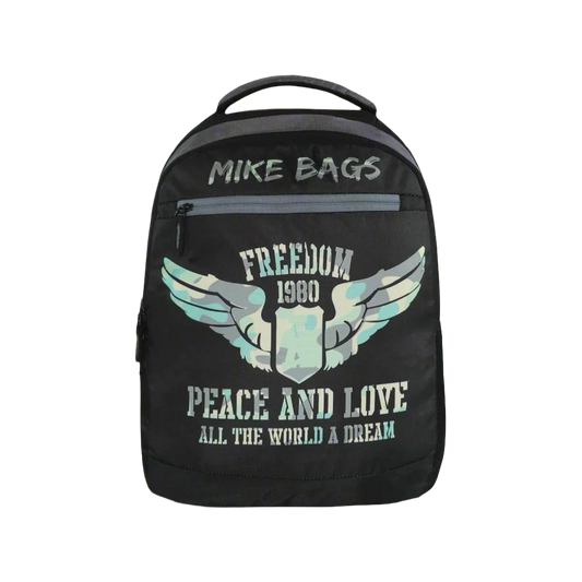Mike Slate 26L School Backpack for Boys & Girls - Black