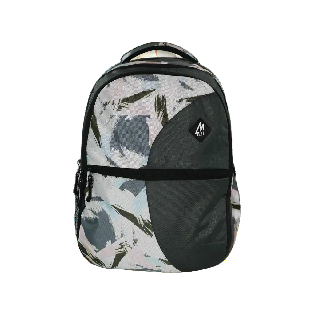 Mike Cuba 30L School Backpack for Boys & Girls - Grey