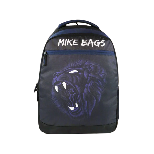 Mike Rapture 28L School Backpack for Boys - Navy Blue