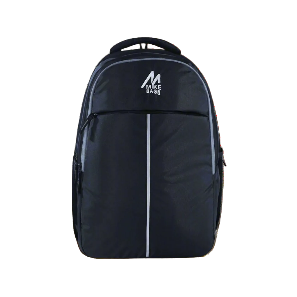 Mike Virgo 37L Laptop Backpack with Rain Cover - Black