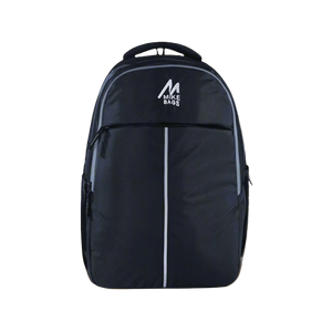 Mike Virgo Laptop Backpack with Rain Cover - Black