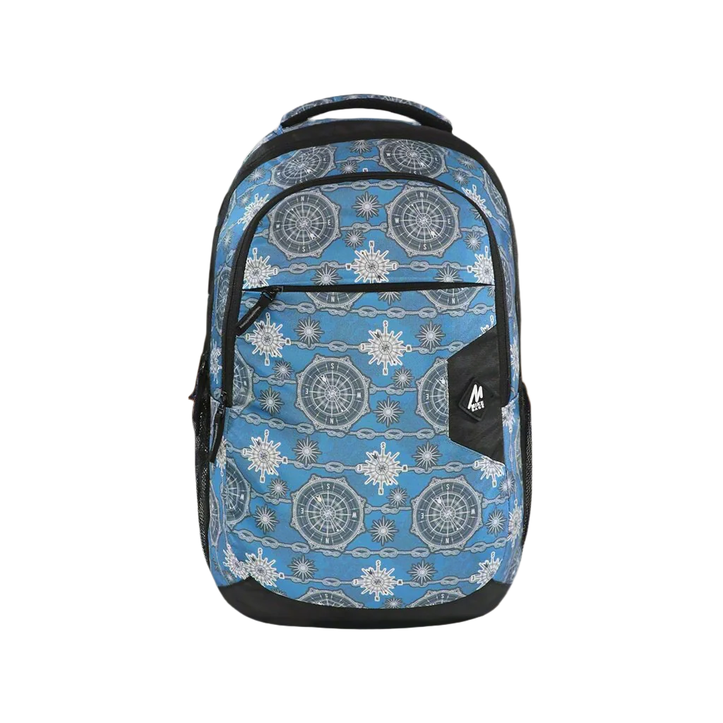 Mike Splendid 29L Laptop Backpack - Teal Blue & Black