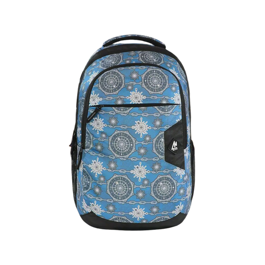 Mike Splendid 29L Laptop Backpack - Teal Blue & Black