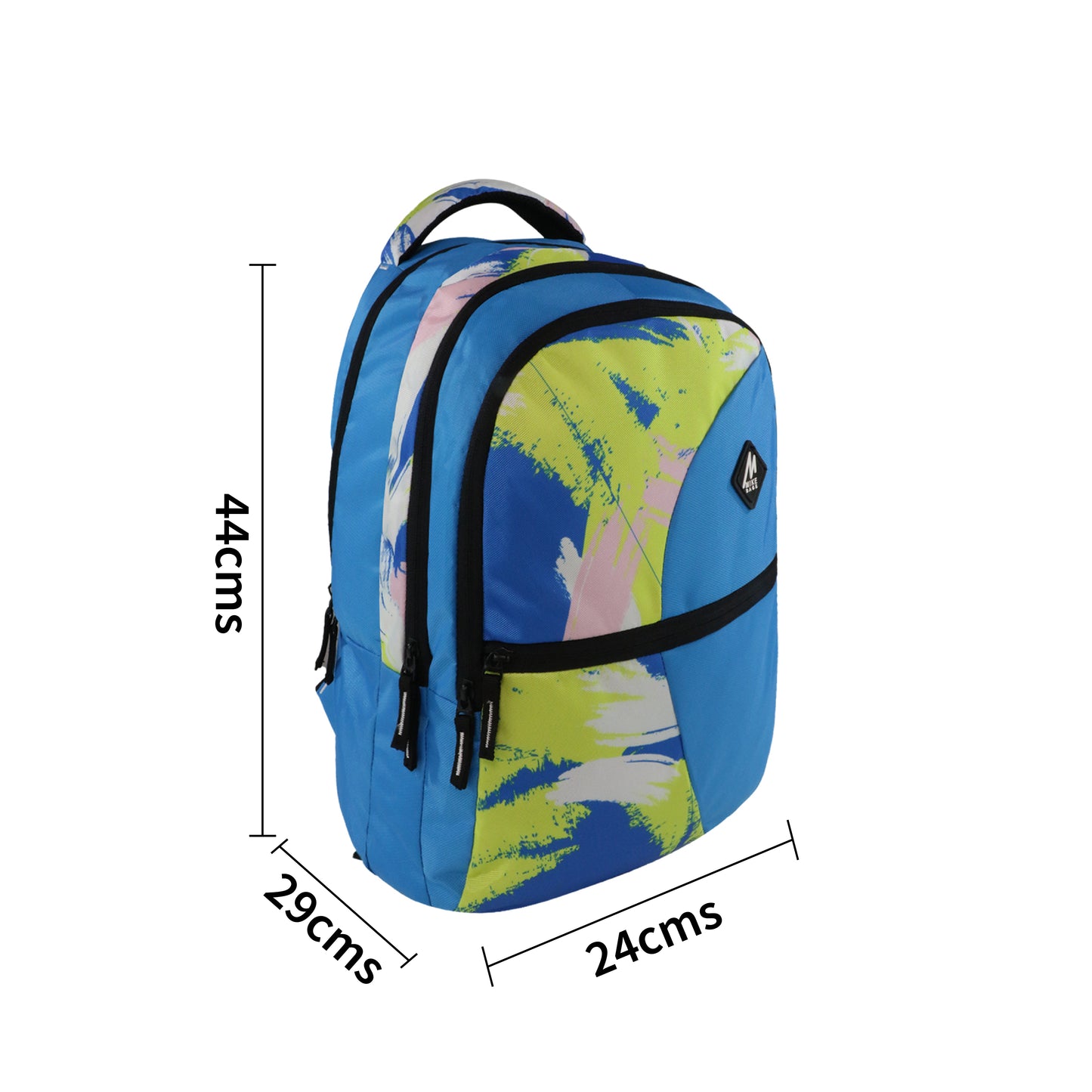 Mike Cuba 30L School Backpack for Boys & Girls - Blue